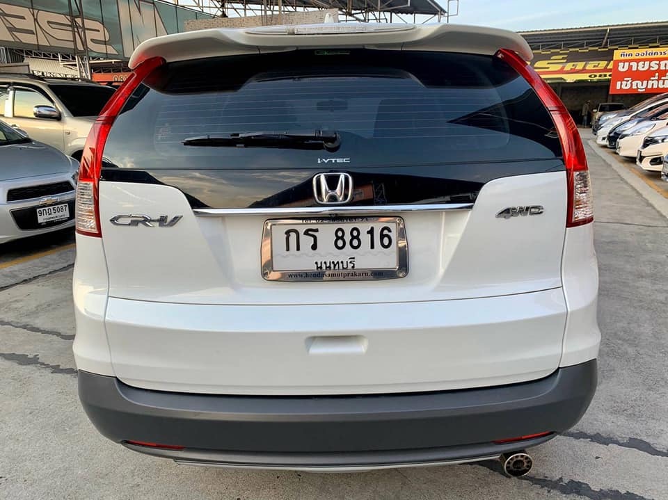 Honda CR-V ปี 2013 สีขาว