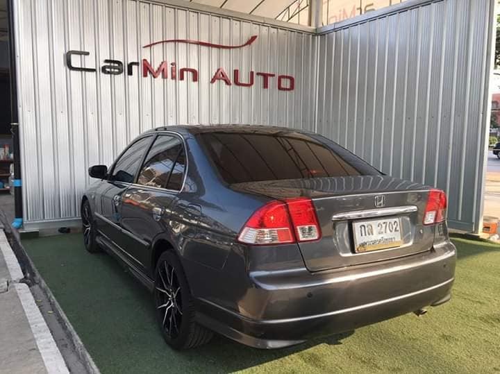 Honda Civic ES (Dimension) โฉม ตาเหยี่ยว ปี 2004 สีเทา (รูปที่ 2)