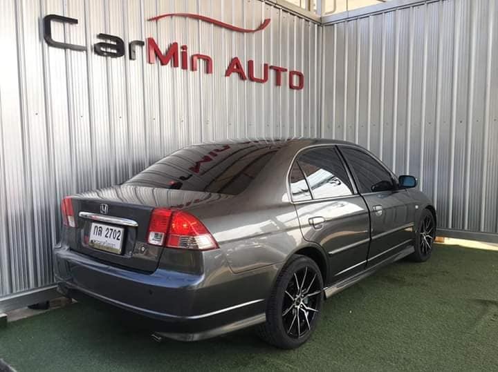 Honda Civic ES (Dimension) โฉม ตาเหยี่ยว ปี 2004 สีเทา (รูปที่ 6)