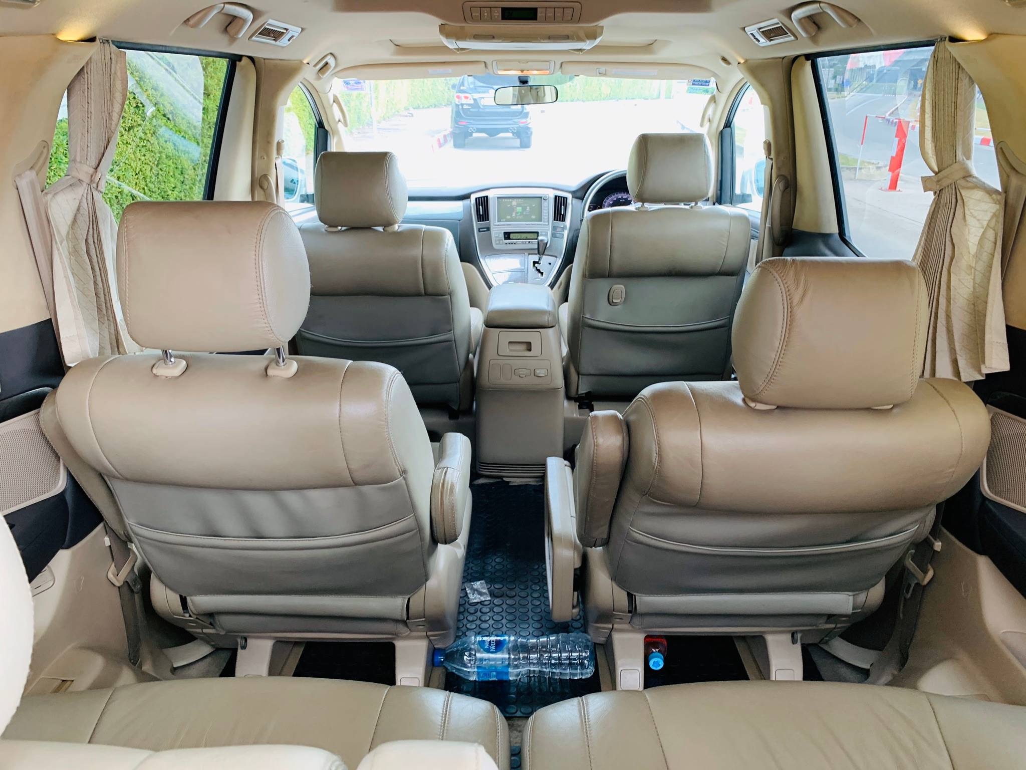 Toyota Alphard ปี 2008 สีขาว (รูปที่ 4)