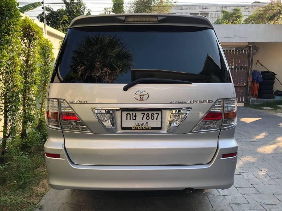 Toyota Alphard ปี 2008 สีเงิน (รูปที่ 5)