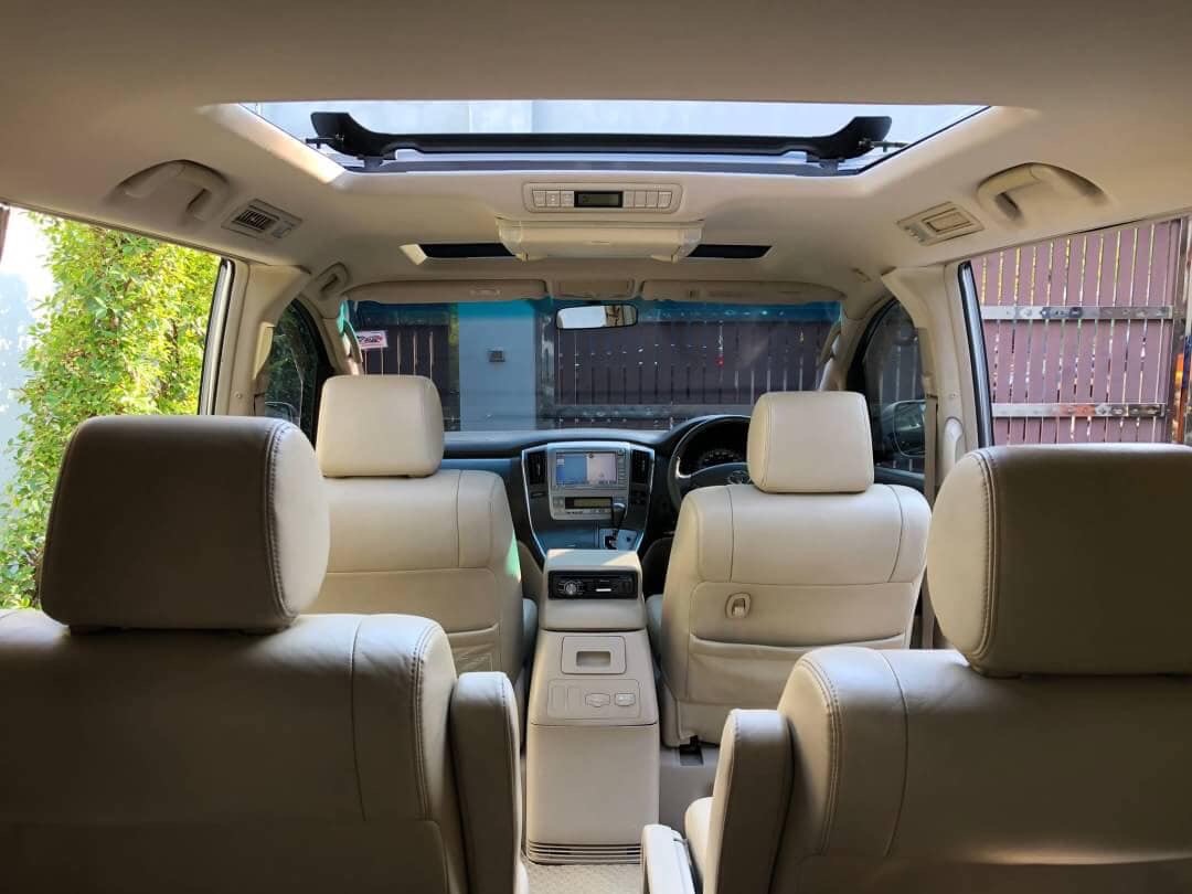 Toyota Alphard ปี 2008 สีเงิน (รูปที่ 10)