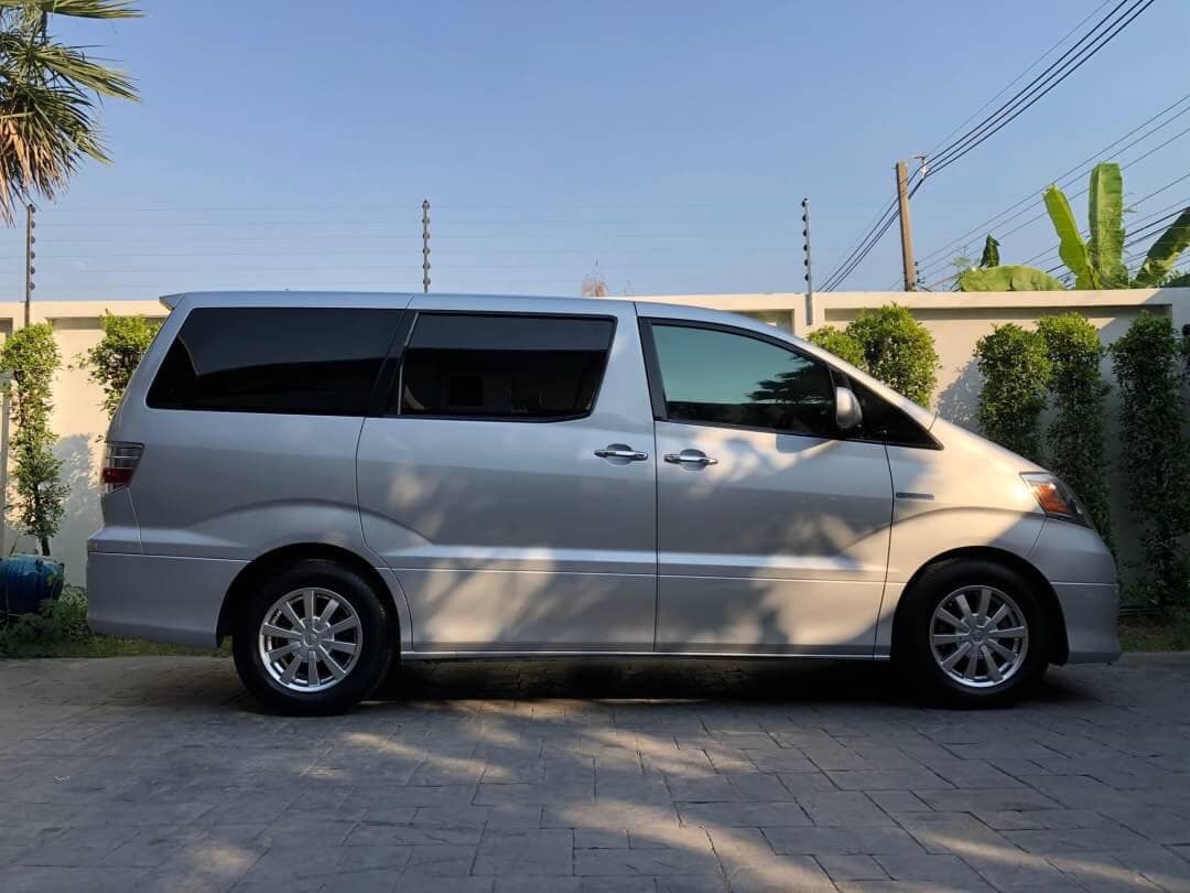 Toyota Alphard ปี 2008 สีเงิน (รูปที่ 3)