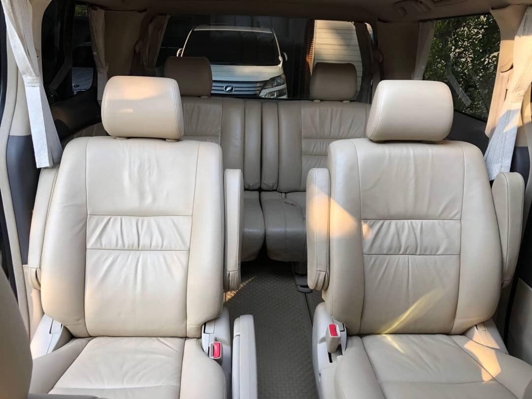Toyota Alphard ปี 2008 สีเงิน (รูปที่ 9)