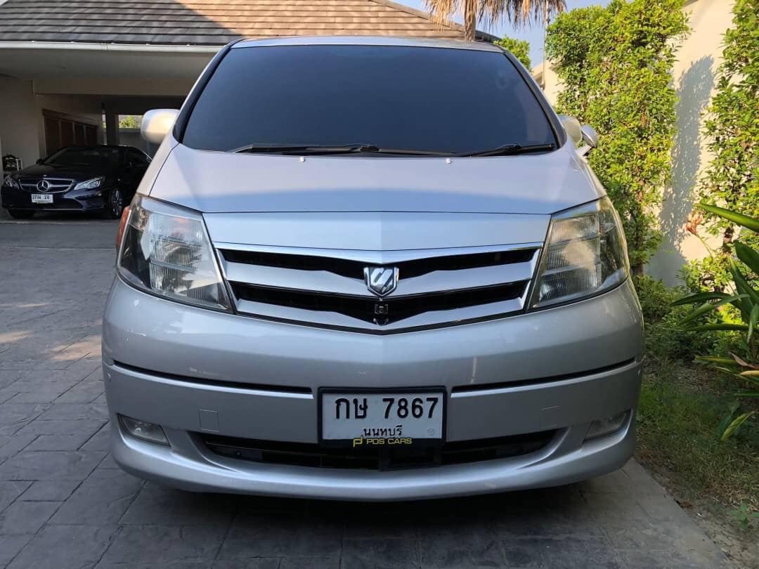 Toyota Alphard ปี 2008 สีเงิน (รูปที่ 2)