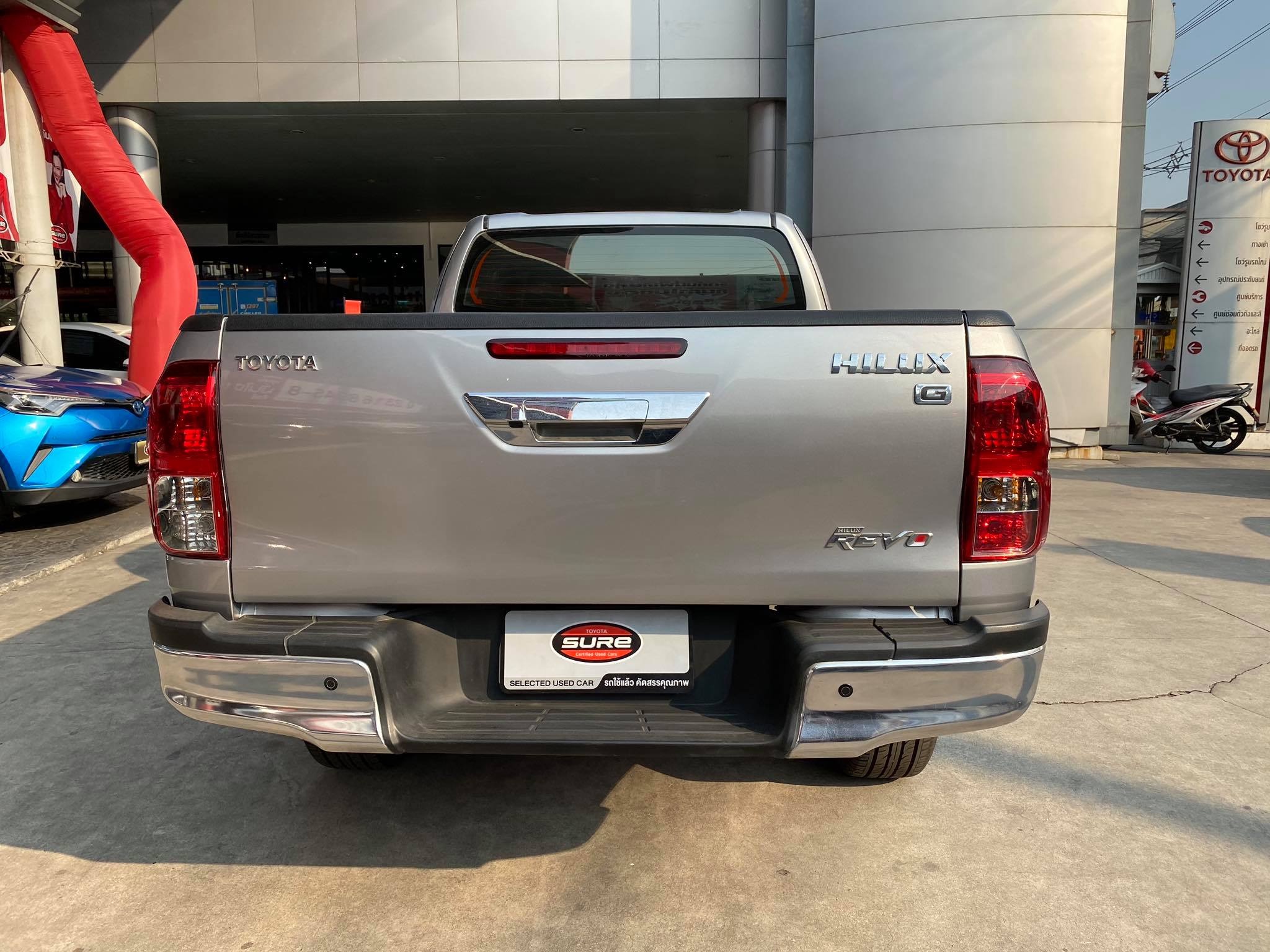 Toyota Hilux Revo Prerunner (Cab) ปี 2015 สีเงิน (รูปที่ 6)
