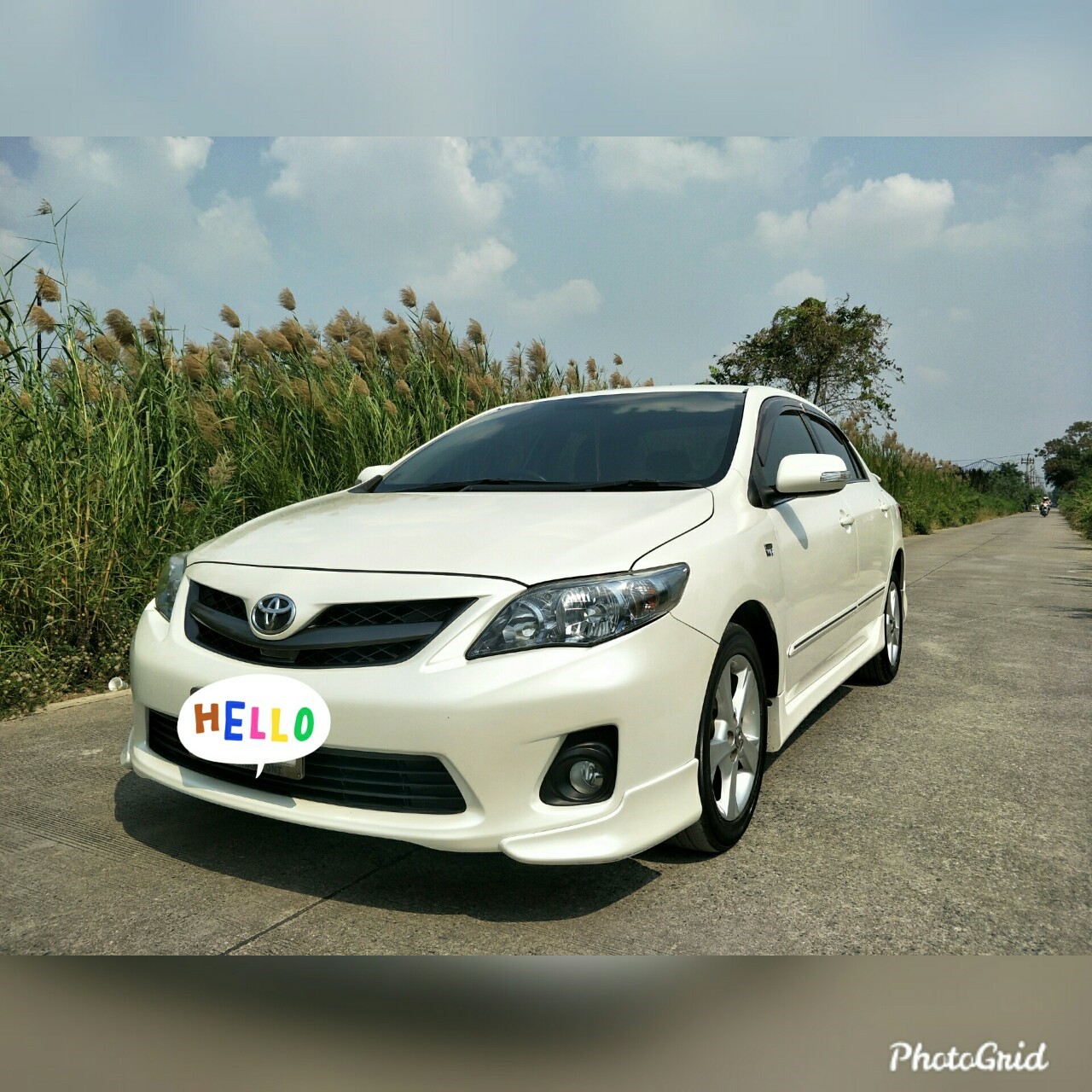 Toyota Corolla Altis ปี 2011 สีขาว