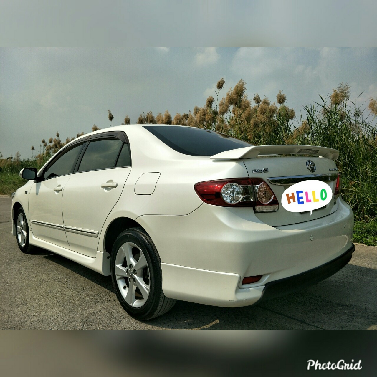 Toyota Corolla Altis ปี 2011 สีขาว