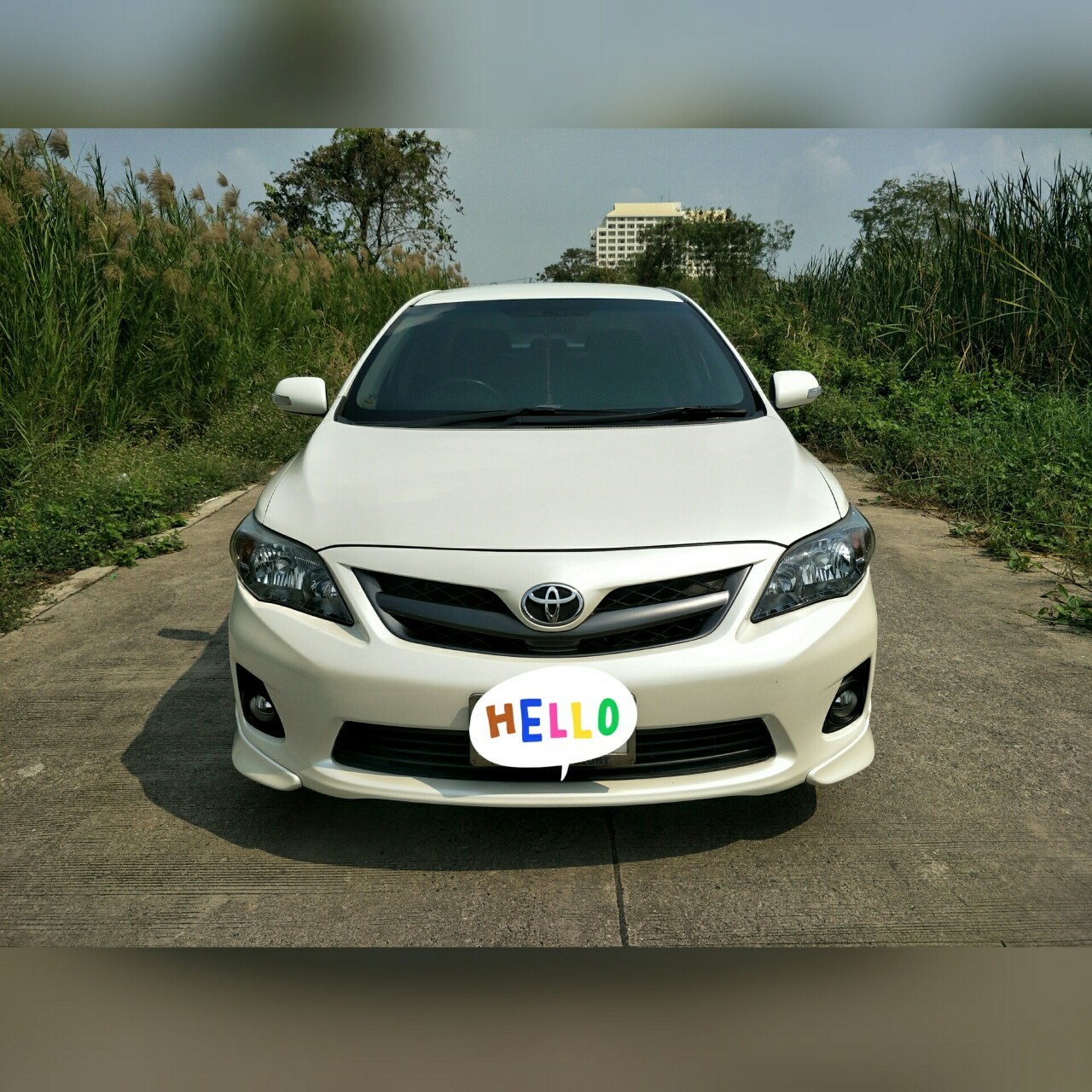 Toyota Corolla Altis ปี 2011 สีขาว