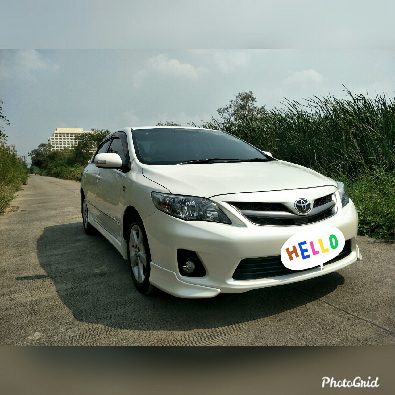 Toyota Corolla Altis ปี 2011 สีขาว