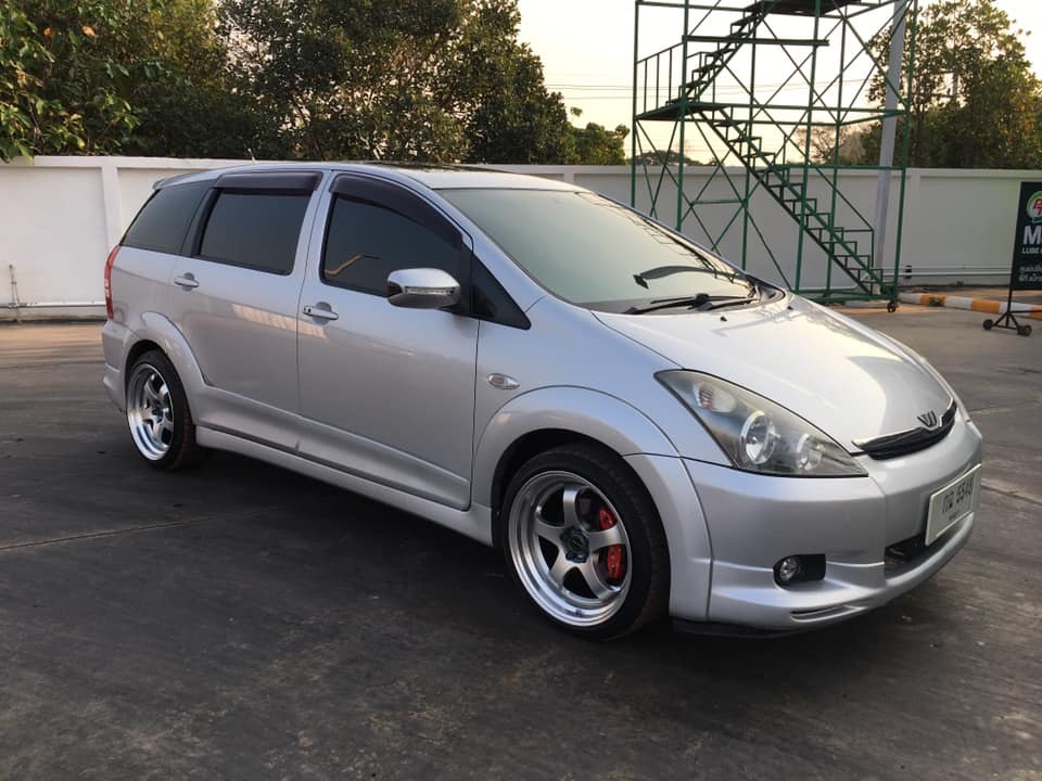Toyota Wish ปี 2004 สีเงิน (รูปที่ 4)
