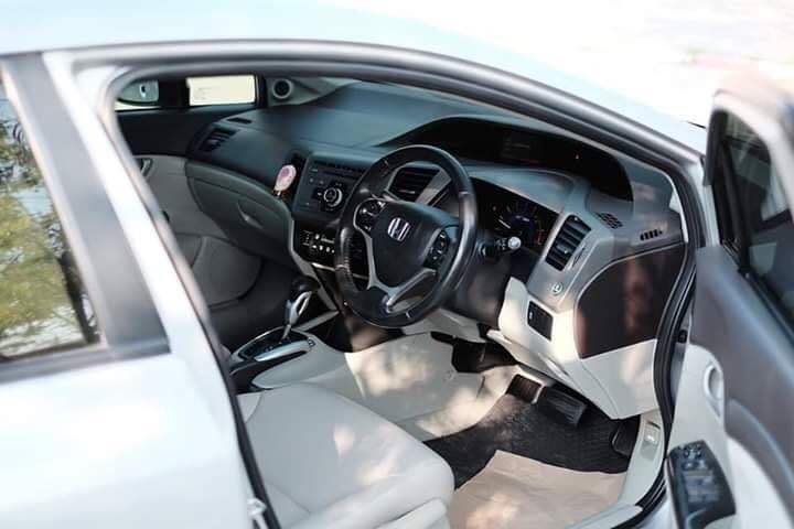 Honda Civic FB ปี 2013 สีเทา (รูปที่ 4)
