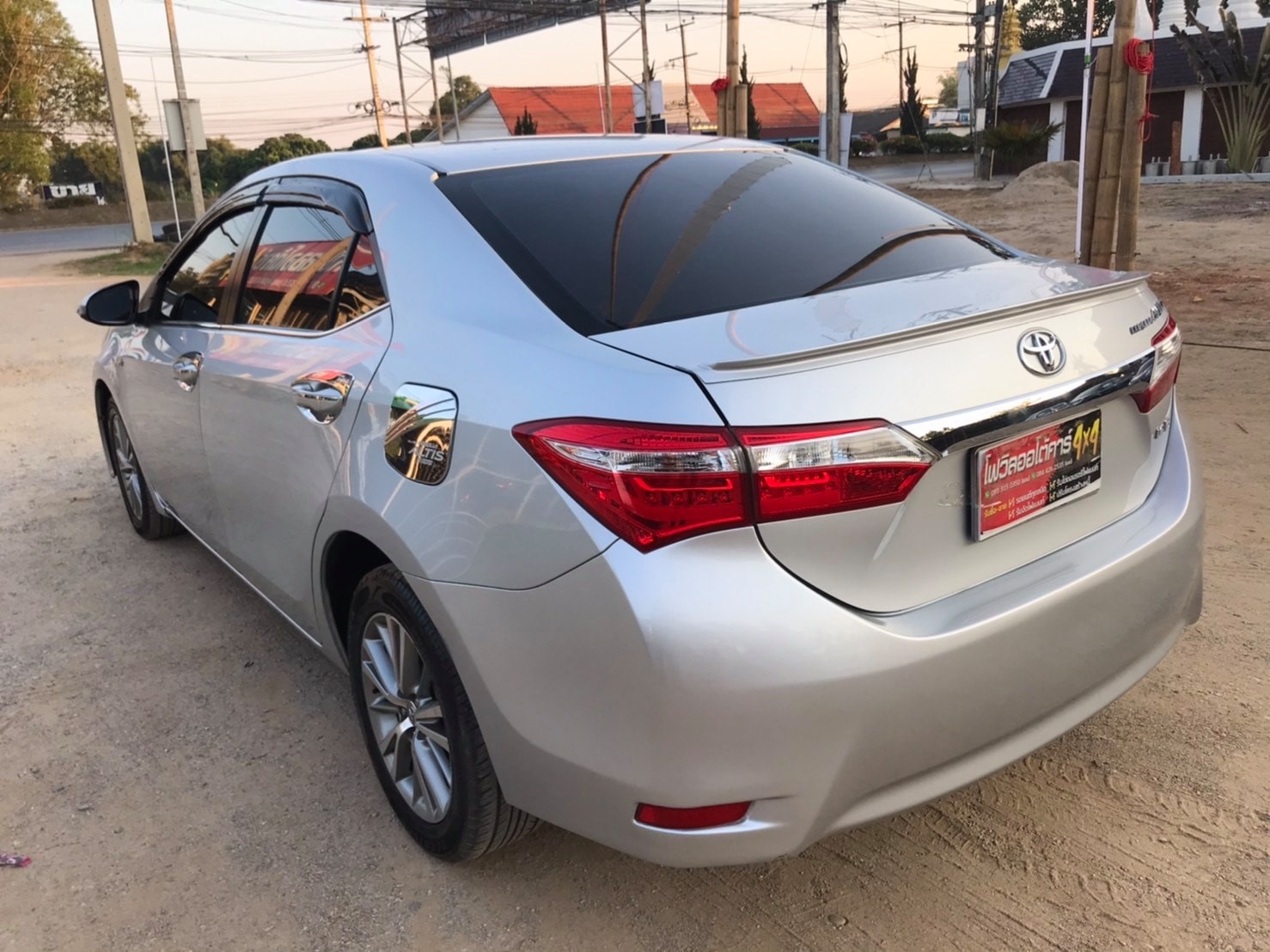 Toyota Corolla Altis ปี 2014 สีเงิน