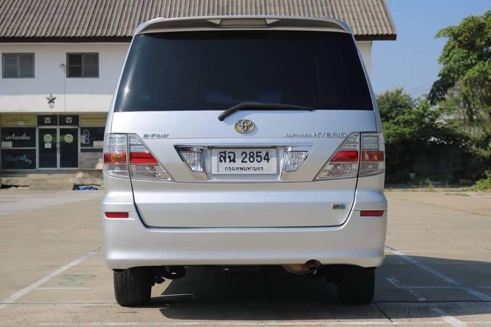 Toyota Alphard ปี 2005 สีเงิน (รูปที่ 4)