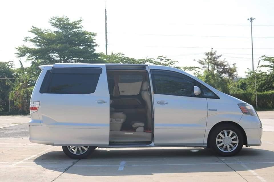 Toyota Alphard ปี 2005 สีเงิน (รูปที่ 9)