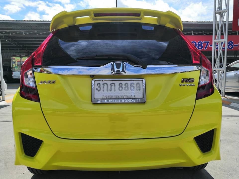 Honda Jazz GK ปี 2014 สีเหลือง (รูปที่ 5)