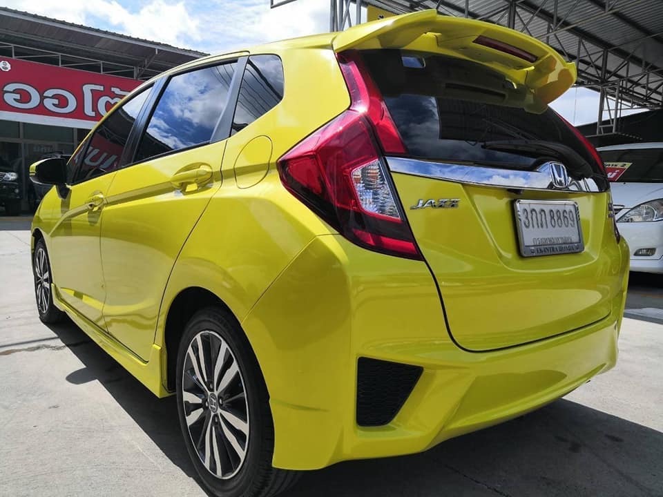 Honda Jazz GK ปี 2014 สีเหลือง