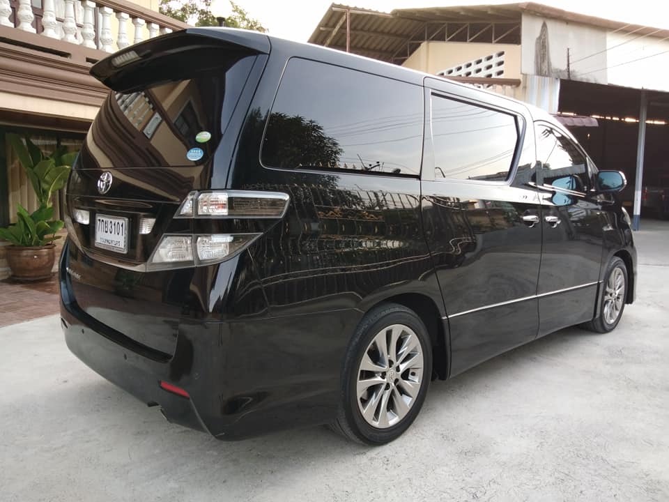 Toyota Vellfire ปี 2010 สีดำ (รูปที่ 3)