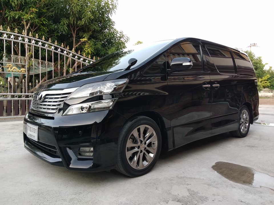 Toyota Vellfire ปี 2010 สีดำ (รูปที่ 9)