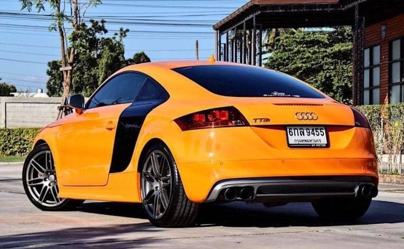 Audi TT Mk2 8J TTS ปี 2012 สีส้ม (รูปที่ 2)