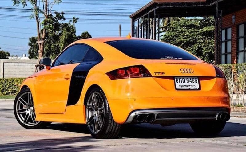 Audi TT Mk2 8J TTS ปี 2012 สีส้ม