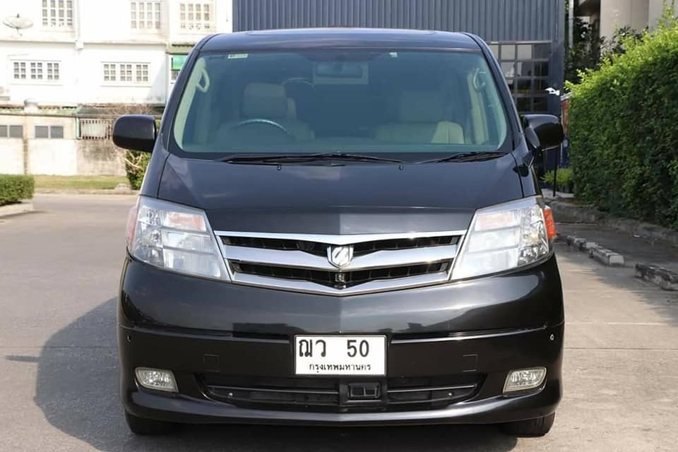 Toyota Alphard ปี 2006 สีดำ