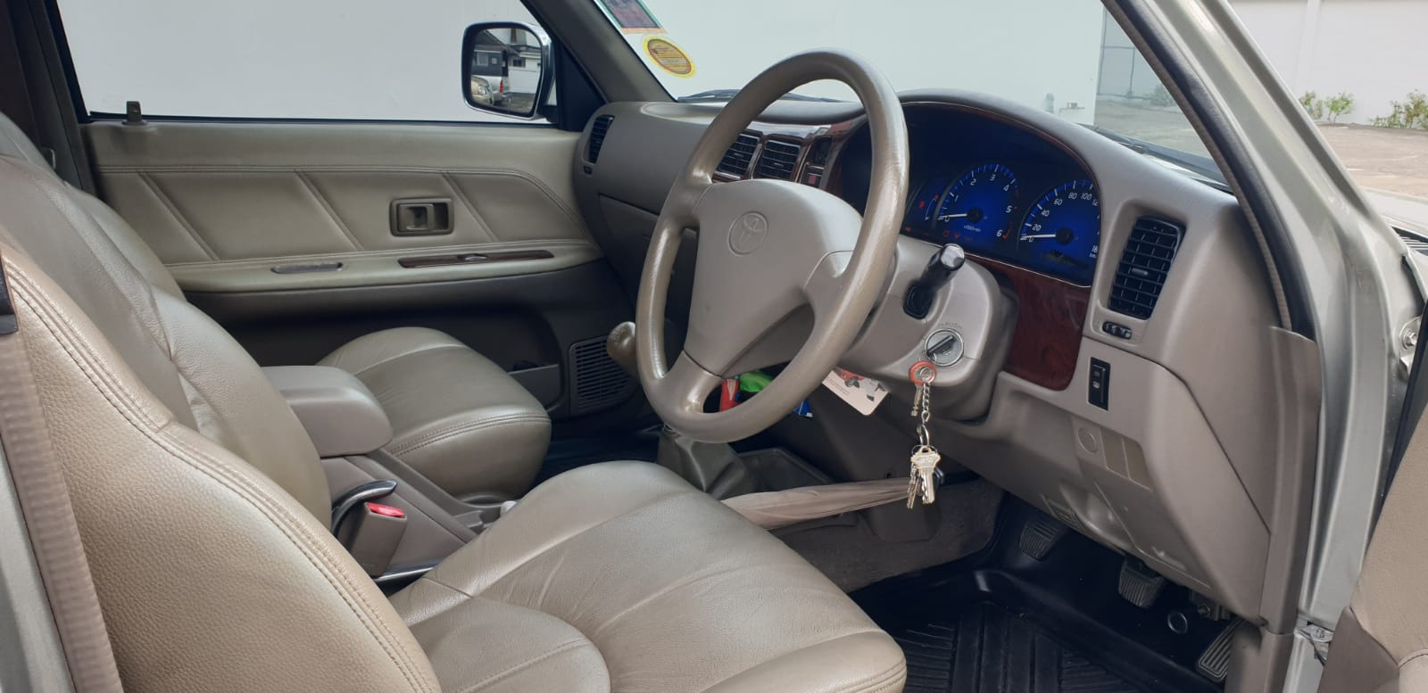 Toyota Hilux Tiger Double cab ปี 2003 สีเทา (รูปที่ 3)