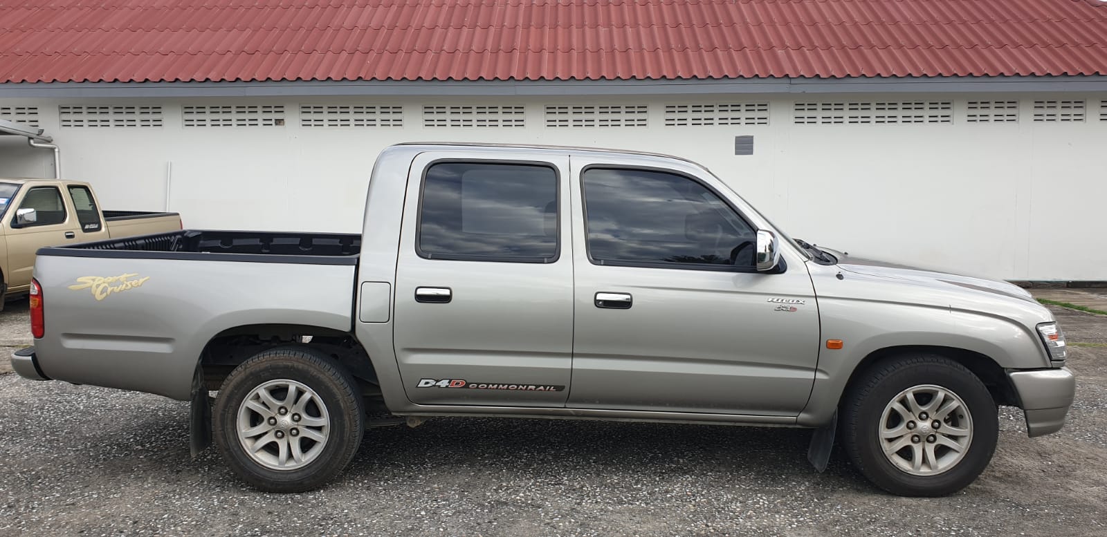 Toyota Hilux Tiger Double cab ปี 2003 สีเทา (รูปที่ 5)