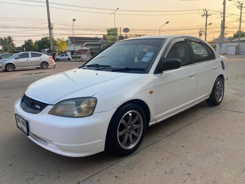 Honda Civic ES (Dimension) ปี 2001 สีขาว (รูปที่ 3)