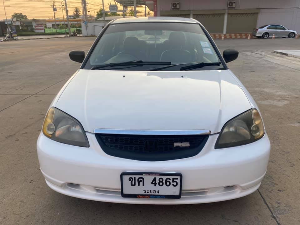 Honda Civic ES (Dimension) ปี 2001 สีขาว (รูปที่ 5)