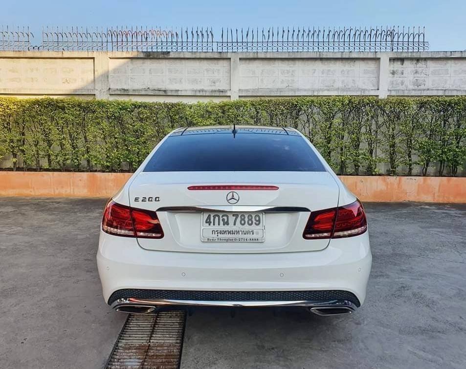 Mercedes-Benz E-Class C207 E200 ปี 2015 สีขาว (รูปที่ 5)