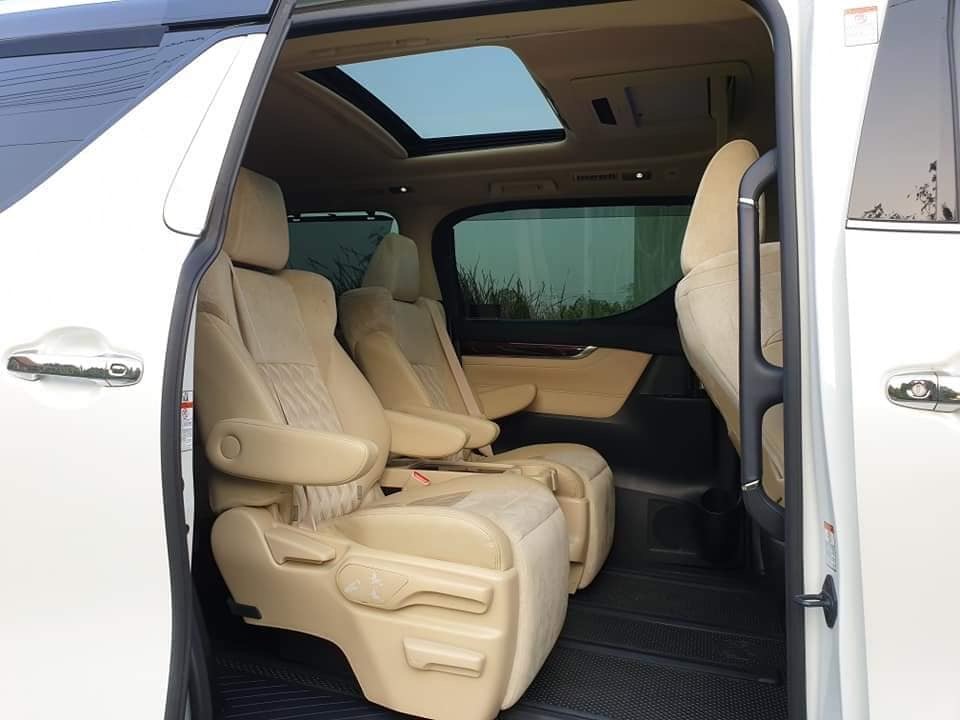 Toyota Alphard ปี 2015 สีขาว (รูปที่ 7)