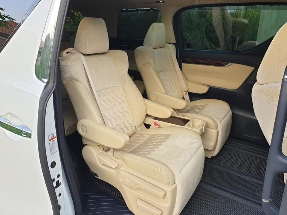 Toyota Alphard ปี 2015 สีขาว (รูปที่ 8)