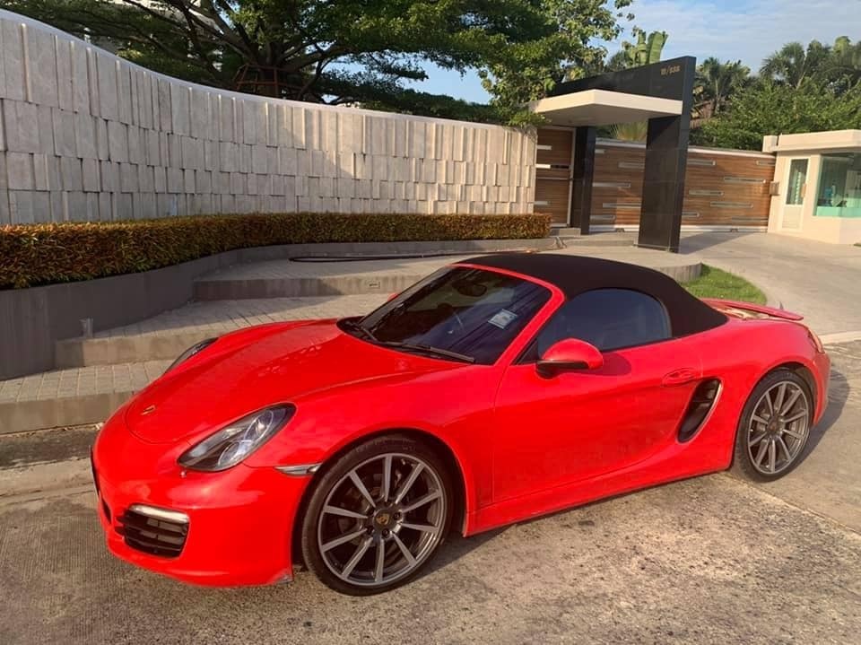 Porsche Boxster (Cayman) 981 ปี 2012 สีแดง (รูปที่ 5)