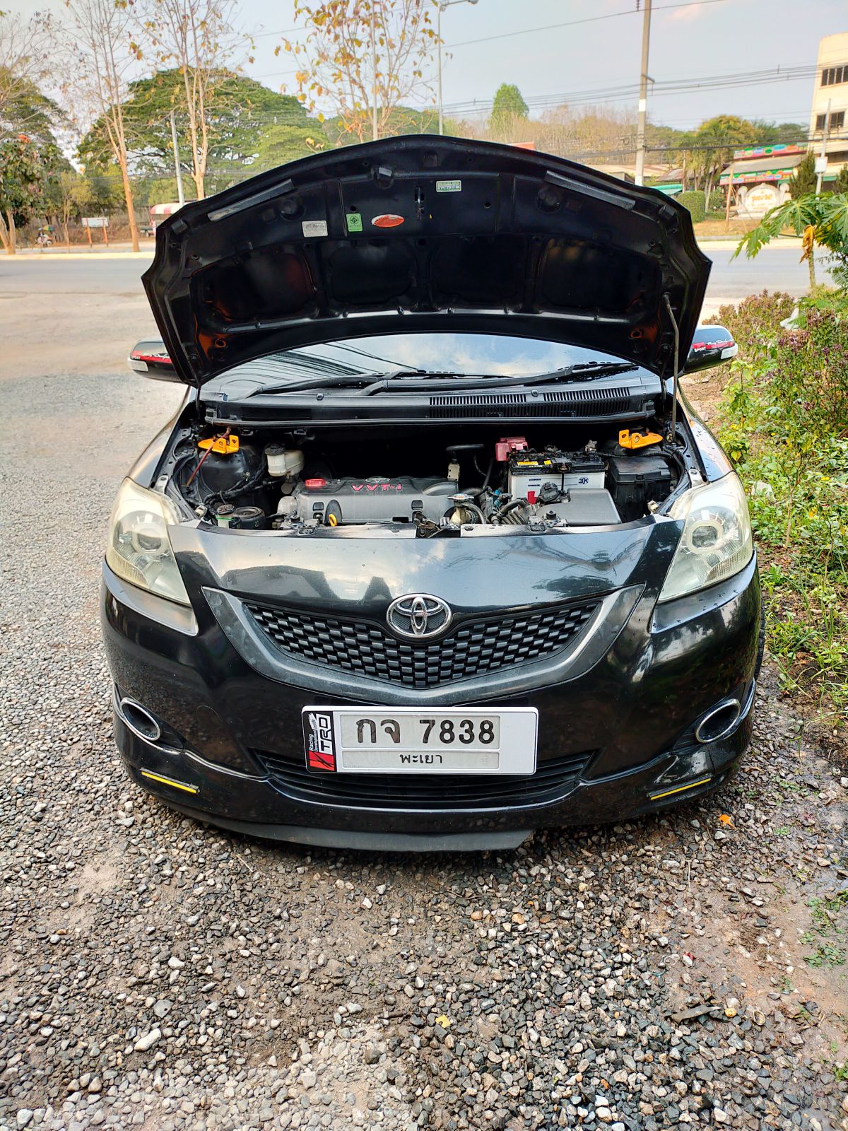 ขายรถบ้าน Toyota Vios ปี 2007 สีดำ (รูปที่ 10)