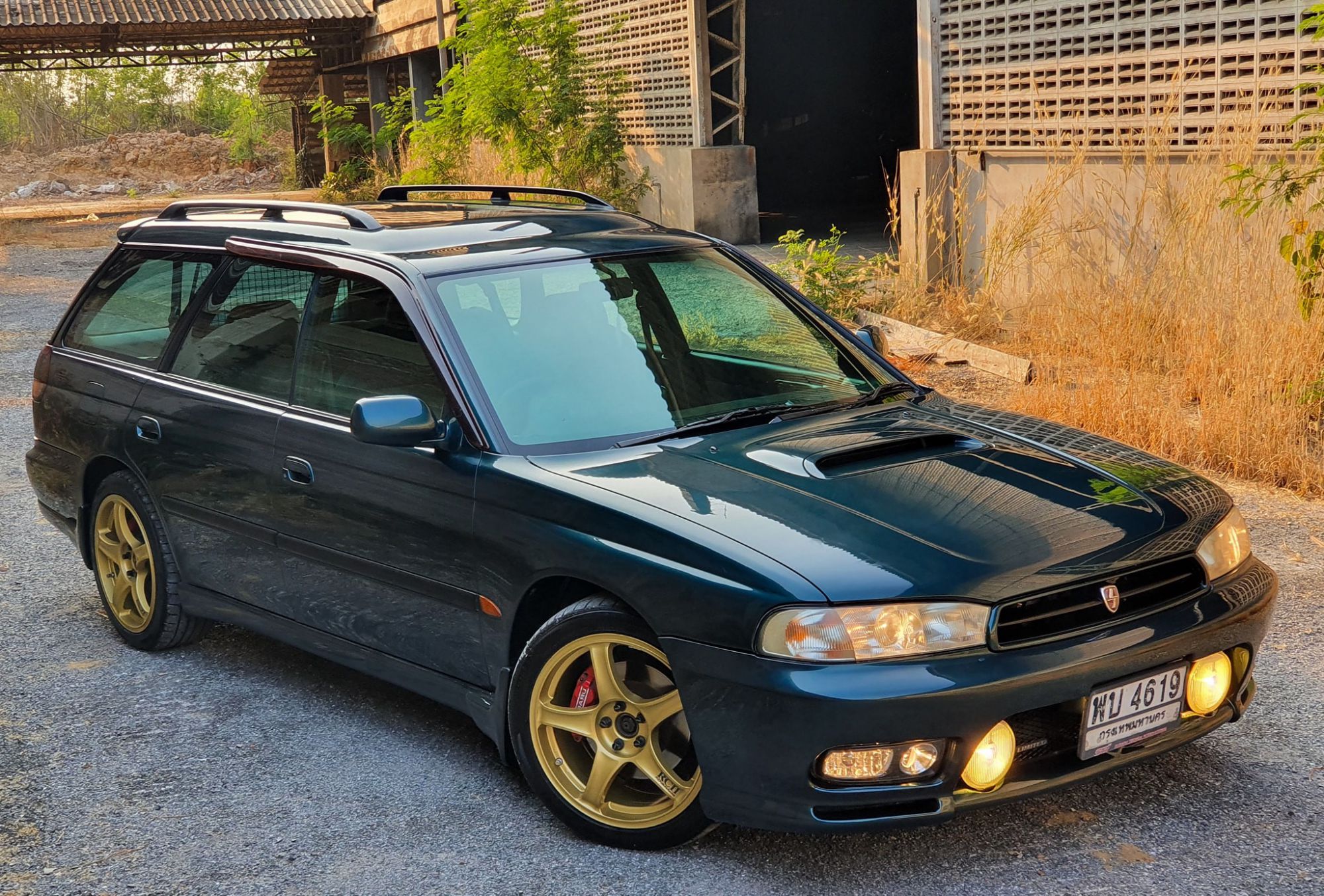 Subaru Legacy Gen2 ปี 1997 สีเขียว