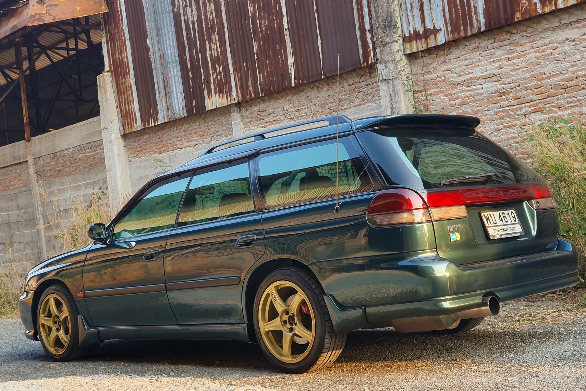 Subaru Legacy Gen2 ปี 1997 สีเขียว (รูปที่ 5)