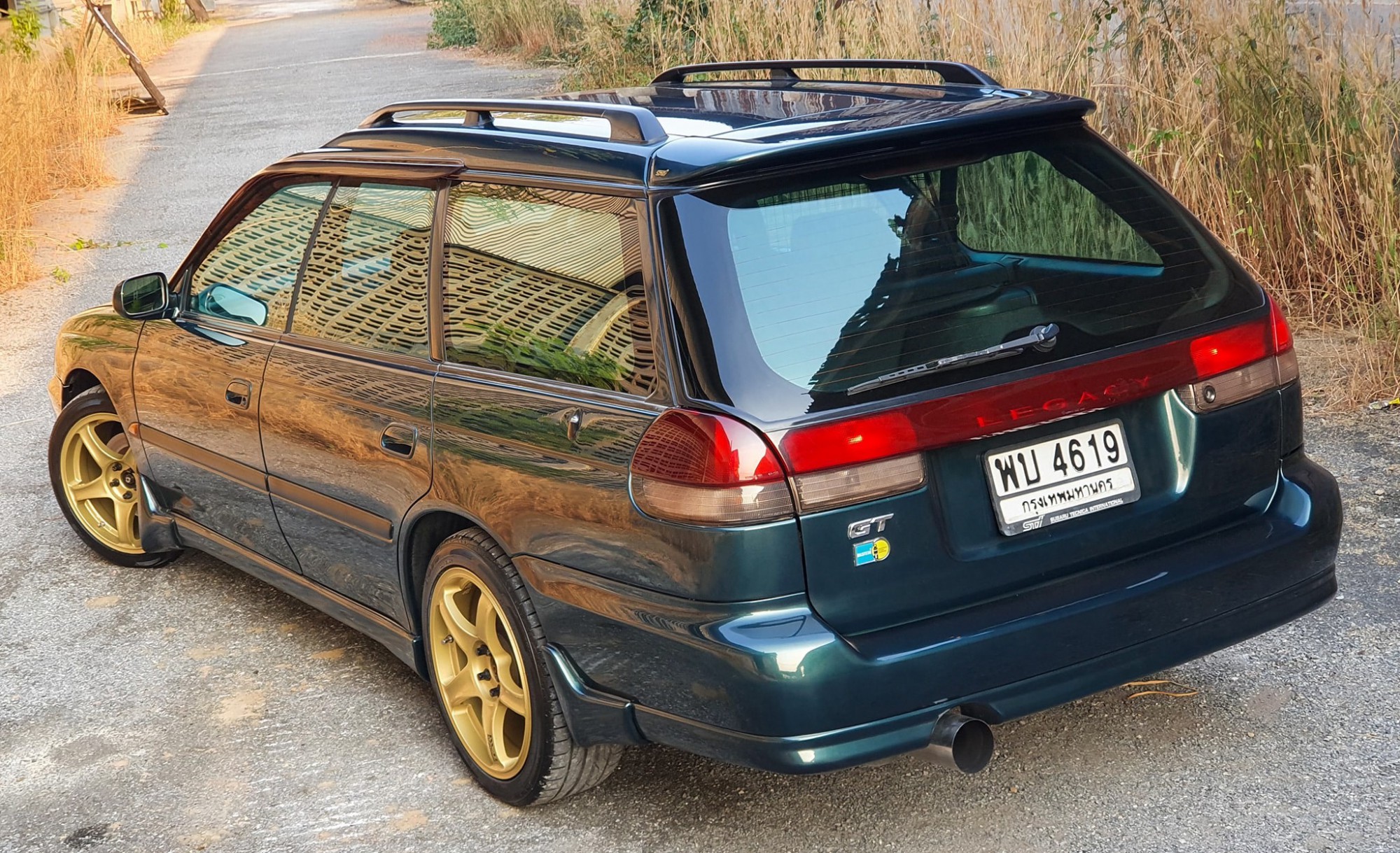 Subaru Legacy Gen2 ปี 1997 สีเขียว (รูปที่ 2)