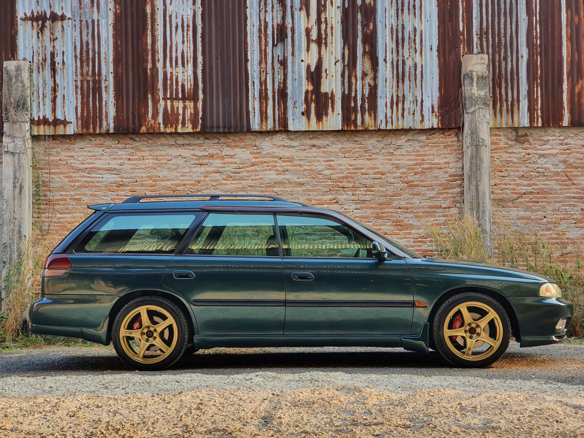 Subaru Legacy Gen2 ปี 1997 สีเขียว (รูปที่ 3)