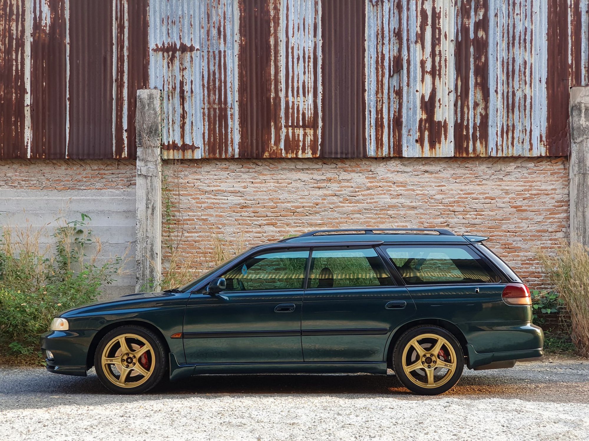 Subaru Legacy Gen2 ปี 1997 สีเขียว (รูปที่ 4)