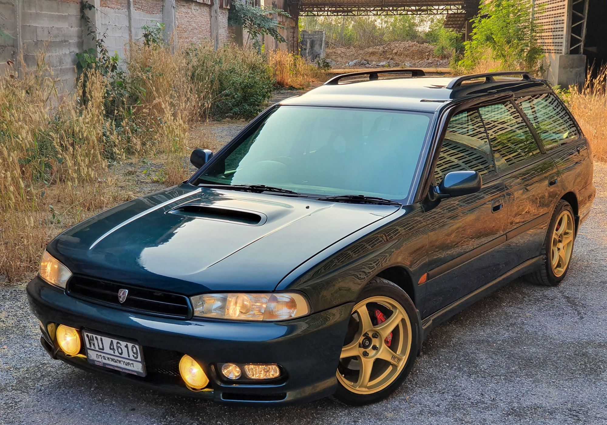 Subaru Legacy Gen2 ปี 1997 สีเขียว (รูปที่ 6)