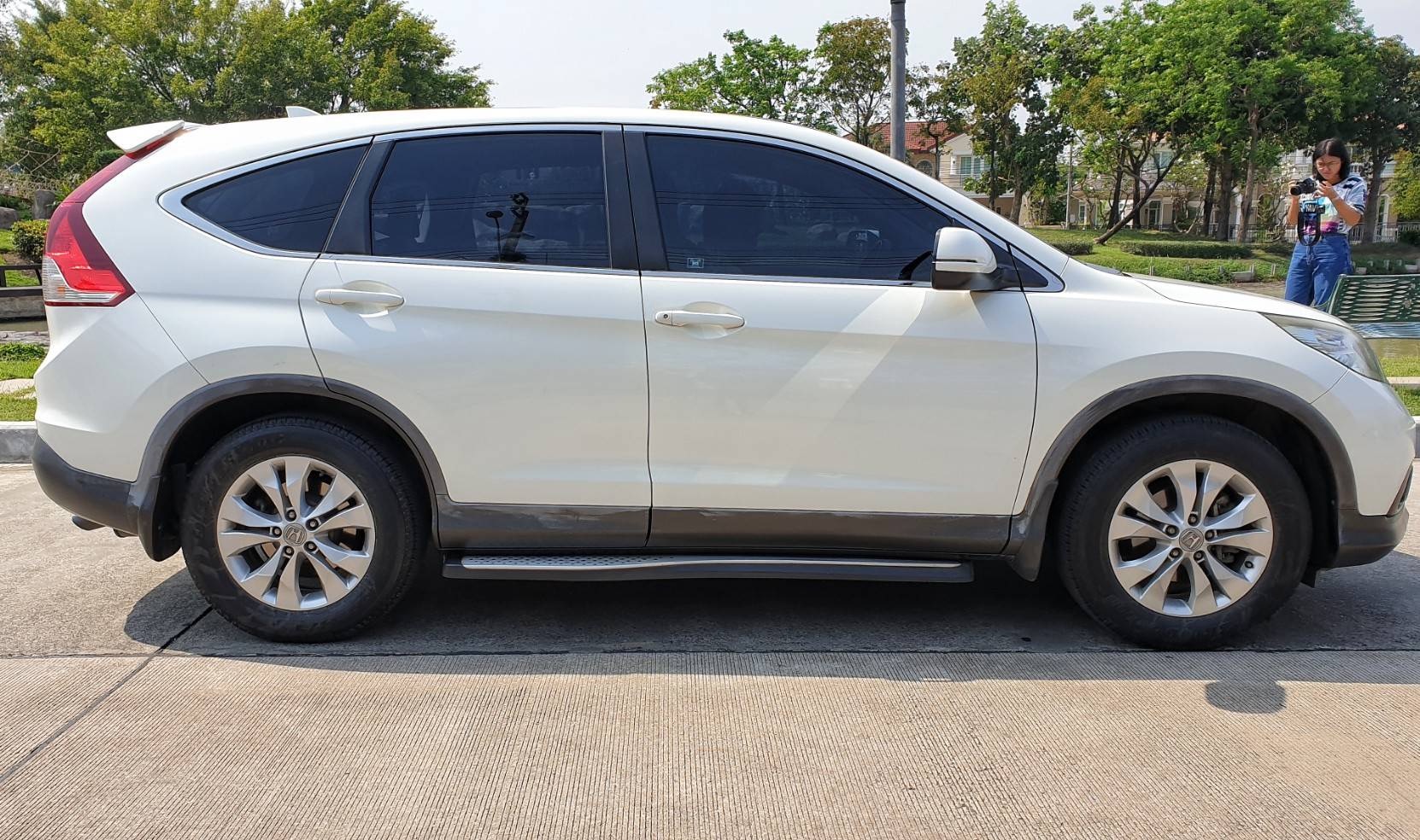 Honda CR-V ปี 2014 สีขาว (รูปที่ 13)