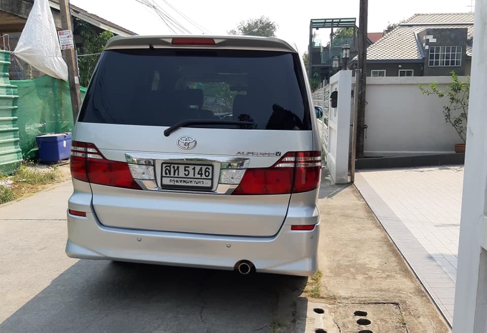 Toyota Alphard ปี 2006 สีเงิน (รูปที่ 2)