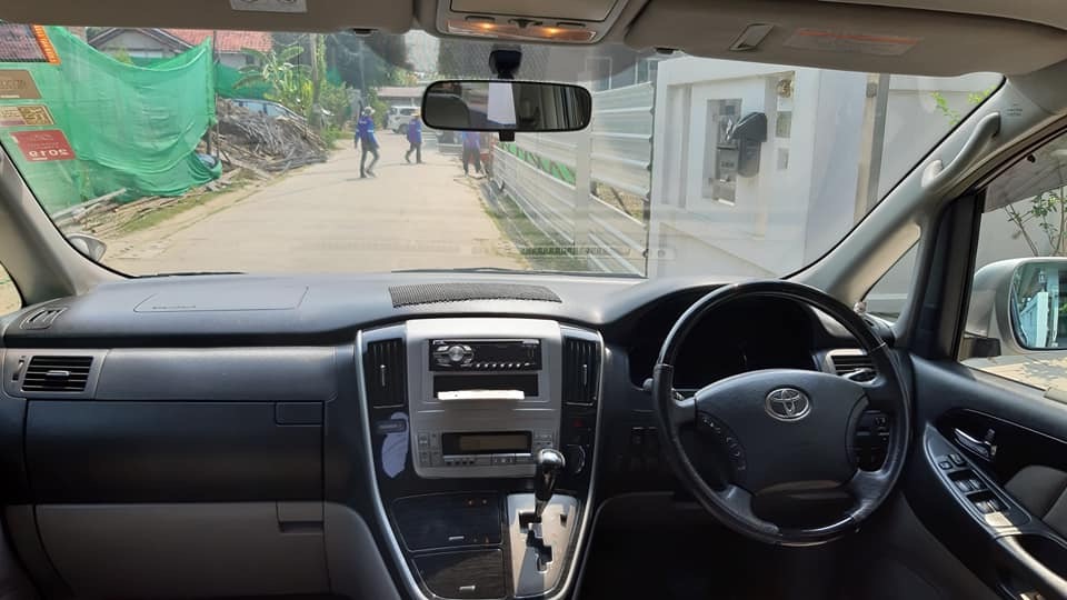 Toyota Alphard ปี 2006 สีเงิน (รูปที่ 6)