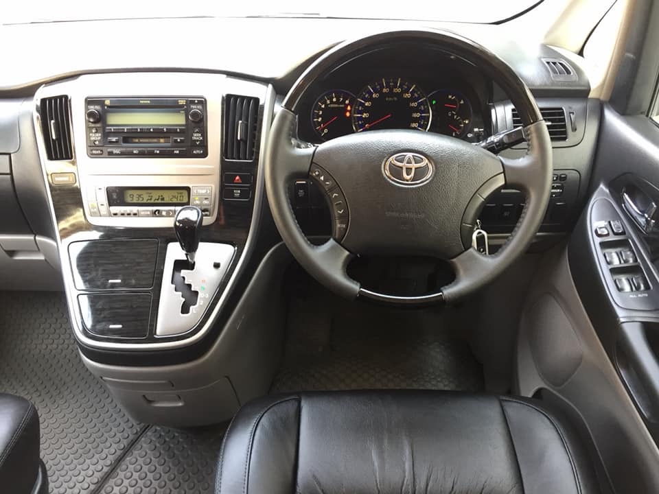 Toyota Alphard ปี 2007 สีเงิน (รูปที่ 11)