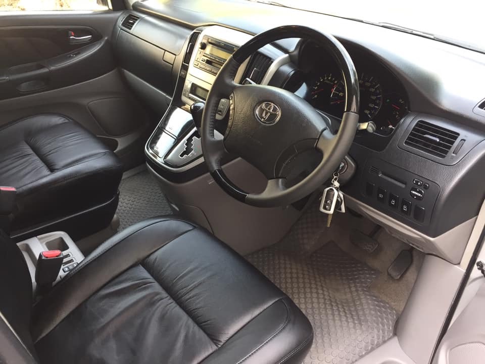 Toyota Alphard ปี 2007 สีเงิน (รูปที่ 9)