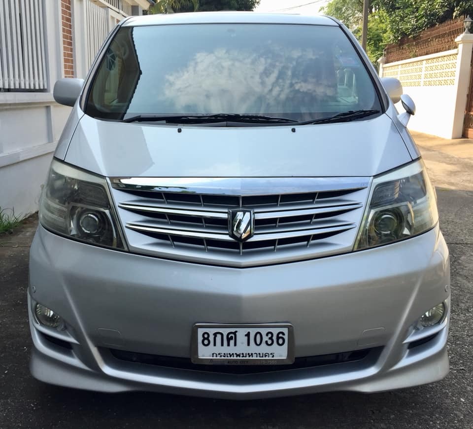 Toyota Alphard ปี 2007 สีเงิน (รูปที่ 3)