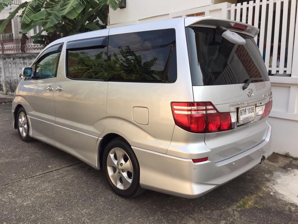 Toyota Alphard ปี 2007 สีเงิน (รูปที่ 2)