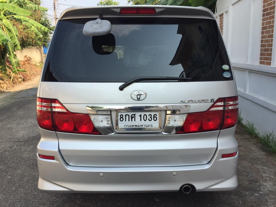 Toyota Alphard ปี 2007 สีเงิน (รูปที่ 4)