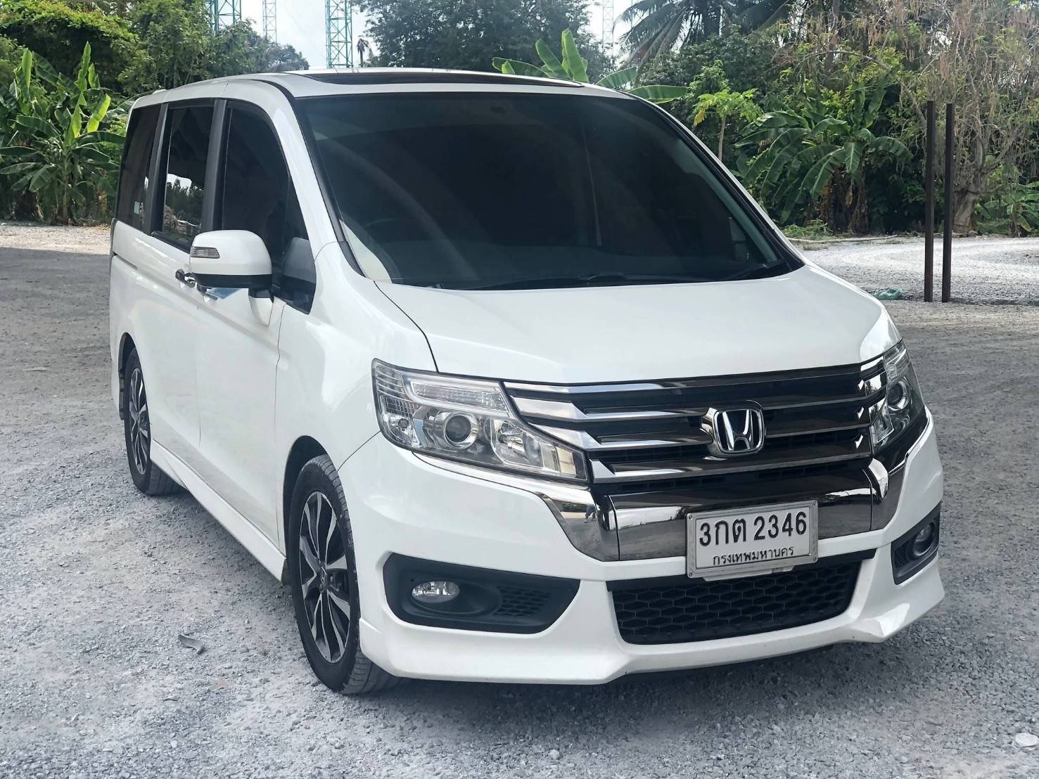 Honda STEPWGN SPADA ปี 2014 สีขาว (รูปที่ 4)